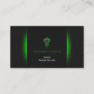 Modern Cross Business Card