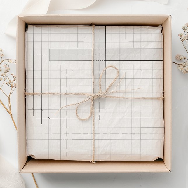 Modern Cross Gift  Tissue Paper (Creator Uploaded)