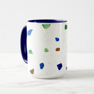 Modern Crystal Terrazzo Pattern Mug