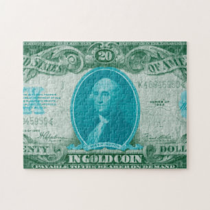 Modern Currency V Jigsaw Puzzle