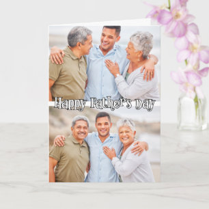 Modern Custom 2-photos Template Father's Day