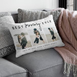 Modern Custom Best Mummy Ever | 3 Photo Lumbar Cushion<br><div class="desc">Celebrate the love, warmth, and memories that make Mum so special with our stylish modern 3-photo scatter cushion — a truly meaningful Mother’s Day gift. Thoughtfully designed to showcase your most cherished family moments, this cushion features three of your favourite photos beautifully arranged in a contemporary layout. At the heart...</div>