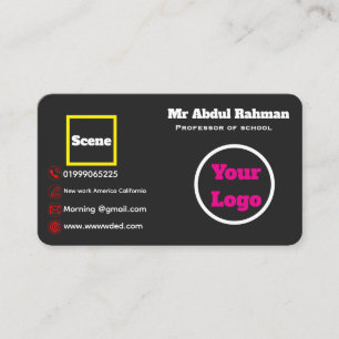 Modern Custom Business Card
