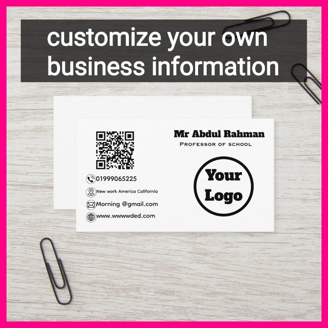 Modern Custom Business Card (Creator Uploaded)