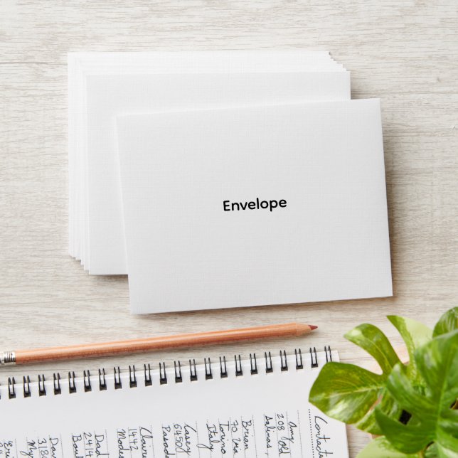 Modern Custom Business Mail Envelopes (Stacked)