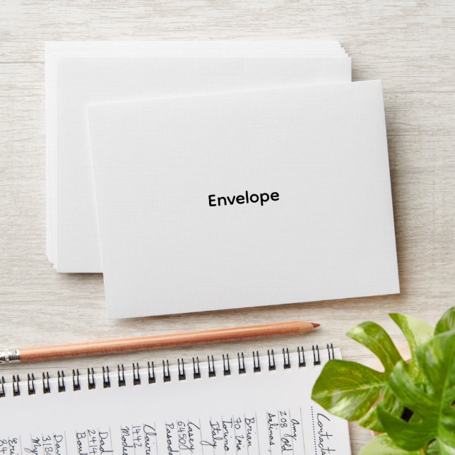 Modern Custom Business Mail Envelopes (Stacked)