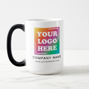 Modern Custom Business Promotional Logo Magic Mug