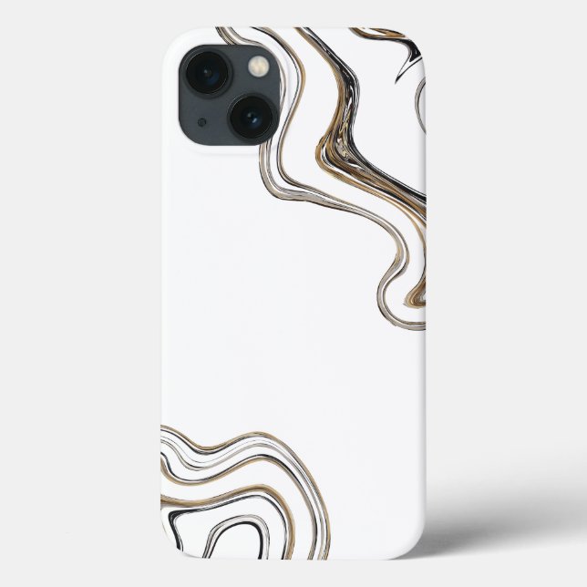 Modern Custom  Case-Mate iPhone Case (Back)