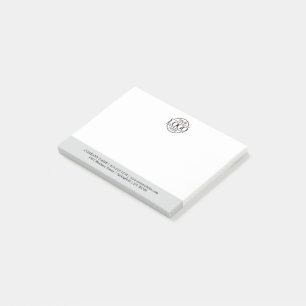 Modern Custom Company Business Logo Promotional Post-it Notes