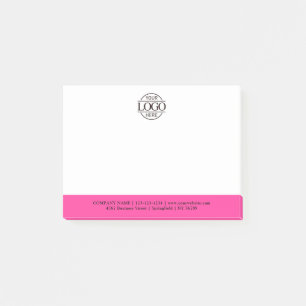 Modern Custom Company Business Logo Promotional Post-it Notes
