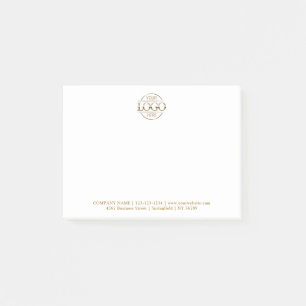 Modern Custom Company Business Logo Promotional Post-it Notes