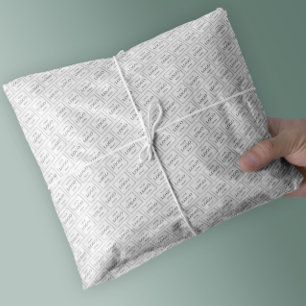 Modern Custom Company Logo Business Promotional Tissue Paper