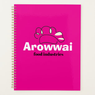 Modern Custom Food Business Branding Journal Planner