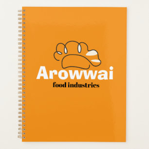 Modern Custom Food Business Branding Journal Planner