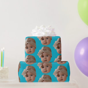 Modern Custom Funny Gift Birthday Party Christmas Wrapping Paper