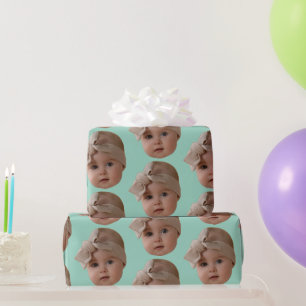 Modern Custom Funny Gift Birthday Party Christmas Wrapping Paper