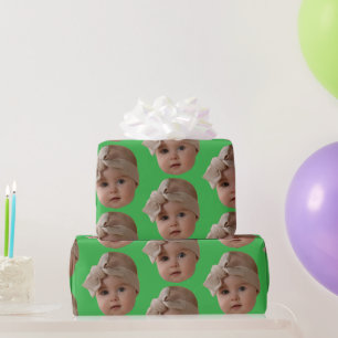 Modern Custom Funny Gift Birthday Party Christmas Wrapping Paper