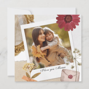 Modern Custom I Love You Mum Photo