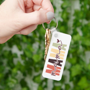 Modern Custom Keychain for Mother’s Day Mum Mama