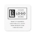 Modern Custom Logo and QR Code