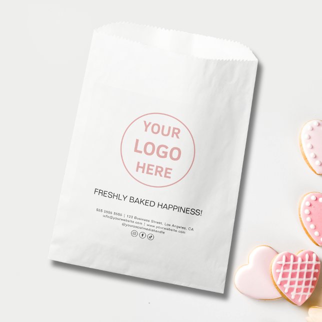 Modern Custom Logo Bakery Paper Bag (Modern Custom Logo Bakery Paper Bag)