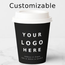 Modern Custom Logo Business – Black
