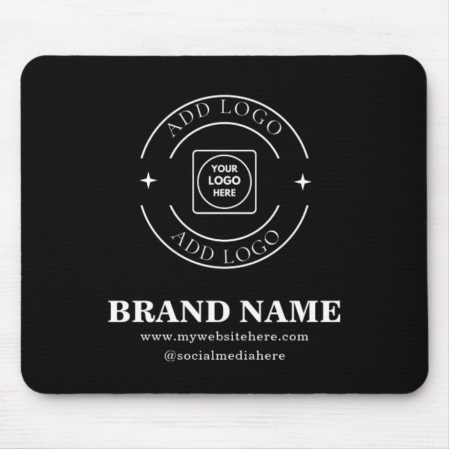 Modern Custom Logo Business Promo mouse pad (Front)