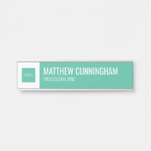 Modern Custom Logo Employee Name Job Title