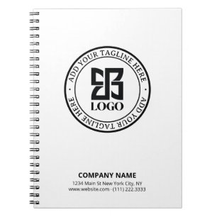Modern Custom Logo Small Business Promotional Notebook