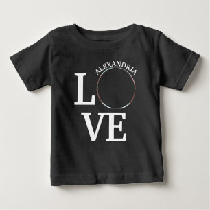 Modern Custom love photo template Baby T-Shirt