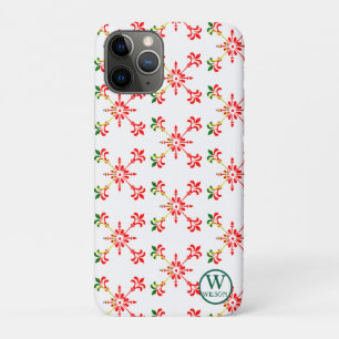 Modern Custom Monogram Name Portugal Tradition iPhone 11 Pro Case