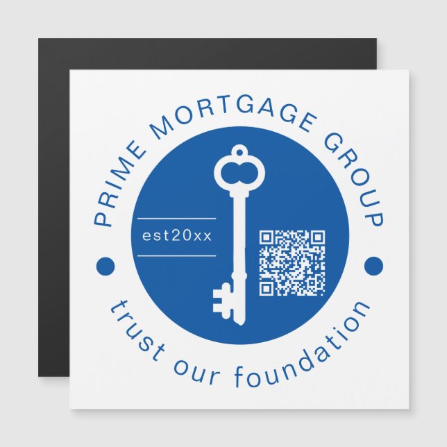 Modern Custom Mortgage Company Add Your Logo (Front/Back)