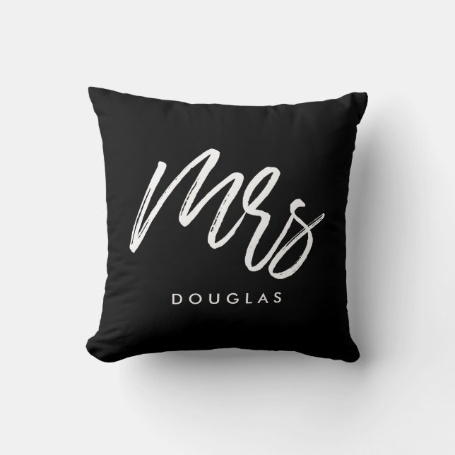 Modern custom Mrs Cushion (Front)