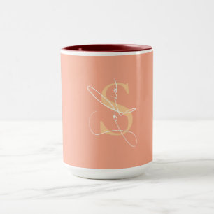 Modern Custom Name Script  Mug