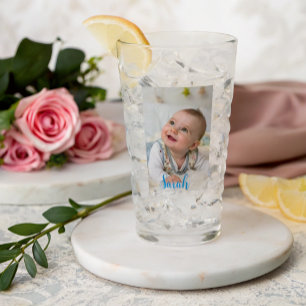 modern Custom personalised (2 sided)  Glass