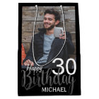 Modern Custom Photo and Any Age Birthday