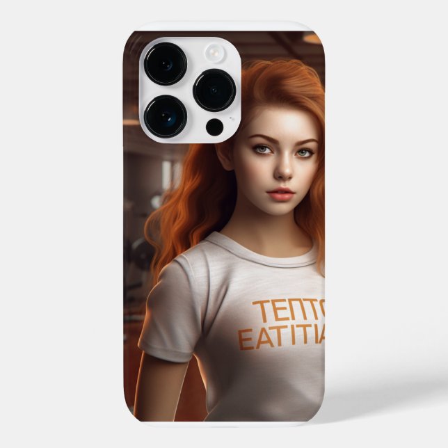 Modern Custom Photo Apple iPhone Case (Back)