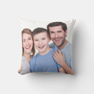 Modern Custom Photo family Cover Pet Gift Cushion