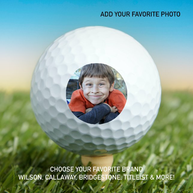 Modern Custom Photo Golf Balls (Creator Uploaded)