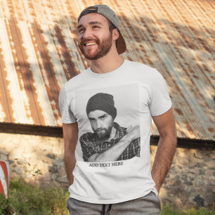 Modern Custom Photo T-Shirt