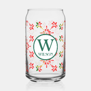 Modern Custom Portugal Tradition Flag Name Can Glass