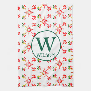 Modern Custom Portugal Tradition Flag Name Tea Towel