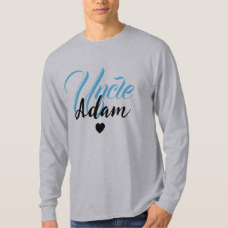 Modern Custom Uncle Name - Special Personalised T-Shirt