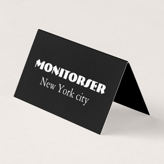 Modern Customisable Business Card (Front)