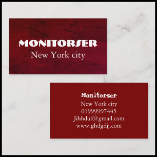 Modern Customisable Business Card