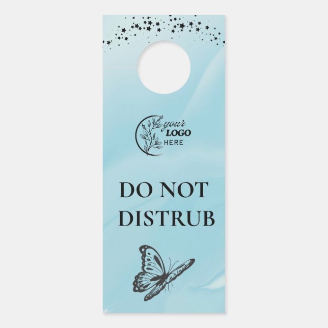Modern Customise  Do Not Disturb Door Hanger (Front)