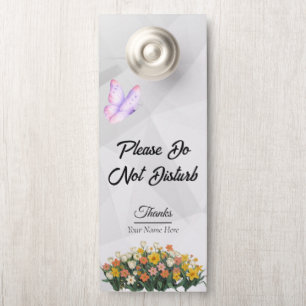 Modern Customise Do Not Disturb Door Hanger