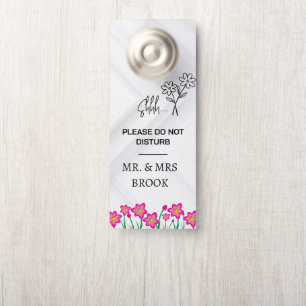 Modern Customise Do Not Disturb Door Hanger