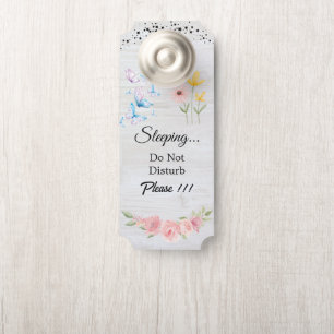Modern Customise  Do Not Disturb Door Hanger