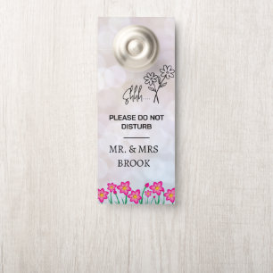 Modern Customise Do Not Disturb Door Hanger